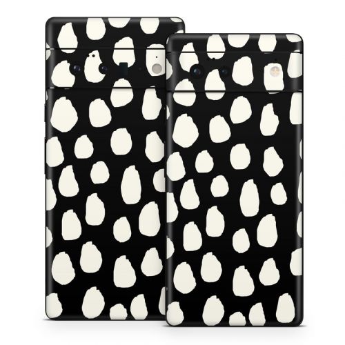 Inky Spots Black Google Pixel 6 Series Skin