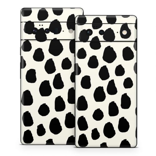 Inky Spots Cream Google Pixel 6 Series Skin