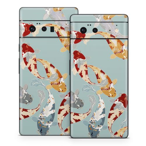 KoiFish Pond Google Pixel 6 Series Skin