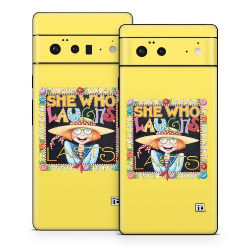 She Who Laughs Google Pixel 6 Series Skin