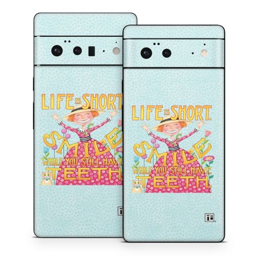 Life is Short Google Pixel 6 Series Skin