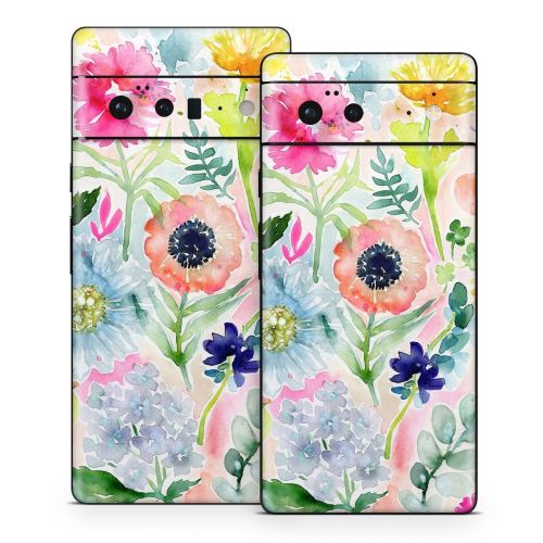 Loose Flowers Google Pixel 6 Series Skin