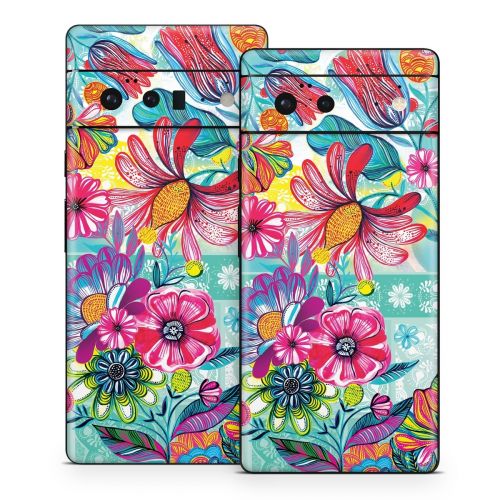 Lovely Garden Google Pixel 6 Series Skin