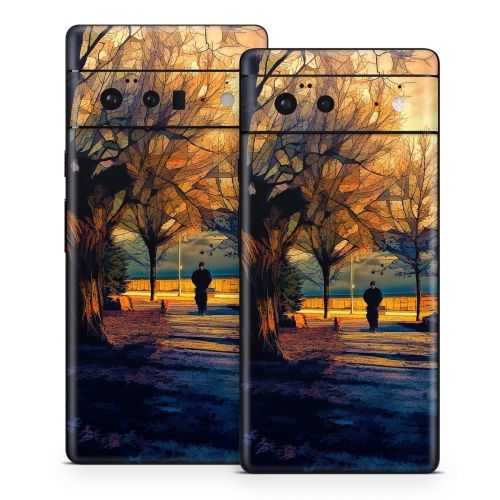 Man and Dog Google Pixel 6 Series Skin