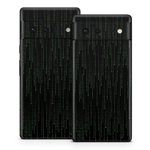Matrix Style Code Google Pixel 6 Series Skin