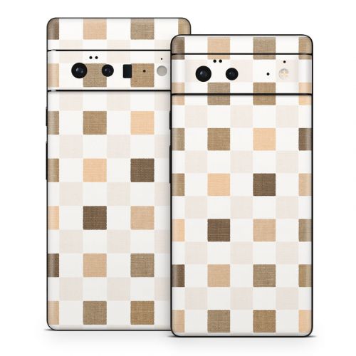 Neutral Checker Google Pixel 6 Series Skin