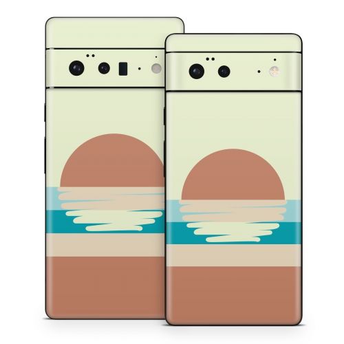Ocean Sunset Google Pixel 6 Series Skin