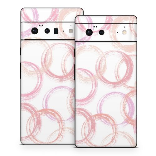 Pink Circles Google Pixel 6 Series Skin