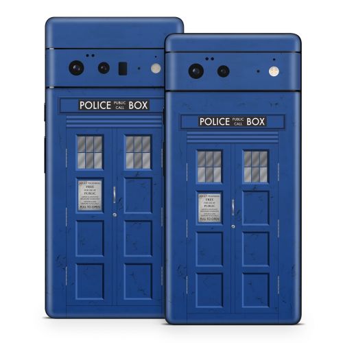Police Box Google Pixel 6 Series Skin