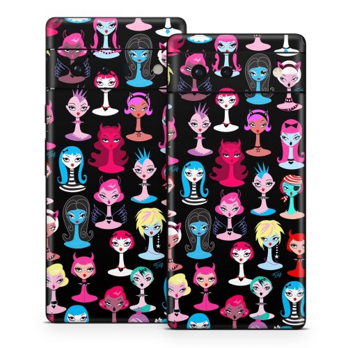 Punky Goth Dollies Google Pixel 6 Series Skin