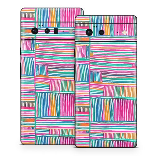 Relaxing Stripes Google Pixel 6 Series Skin