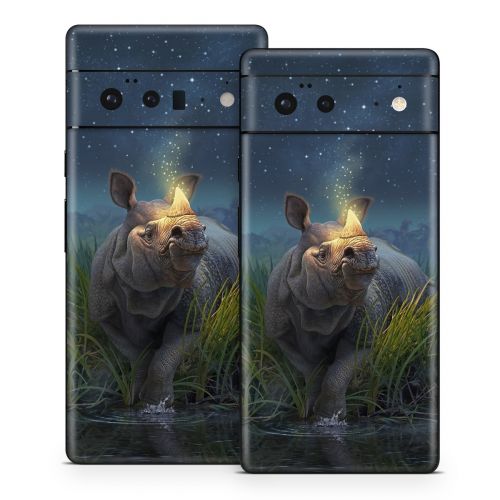 Rhinoceros Unicornis Google Pixel 6 Series Skin