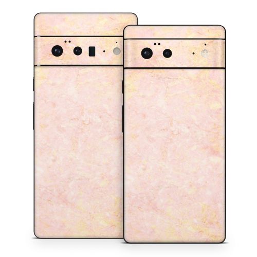 Rose Gold Marble Google Pixel 6 Series Skin