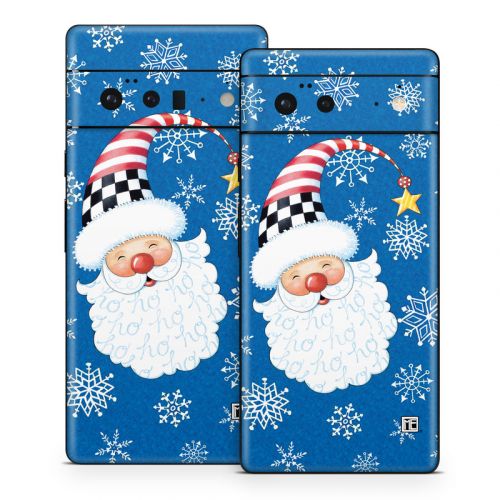 Santa Snowflake Google Pixel 6 Series Skin