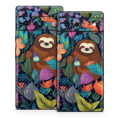 Garden of Slothy Delights Google Pixel 6 Series Skin