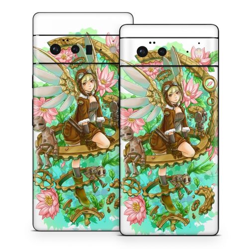 Steampunk Angel Google Pixel 6 Series Skin