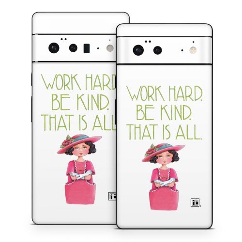 Work Hard Google Pixel 6 Series Skin