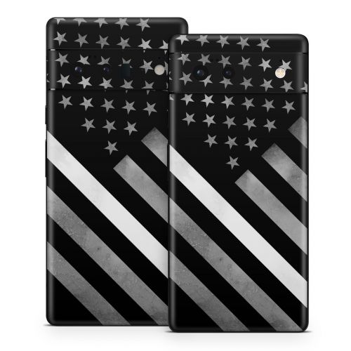 Thin White Line Hero Google Pixel 6 Series Skin