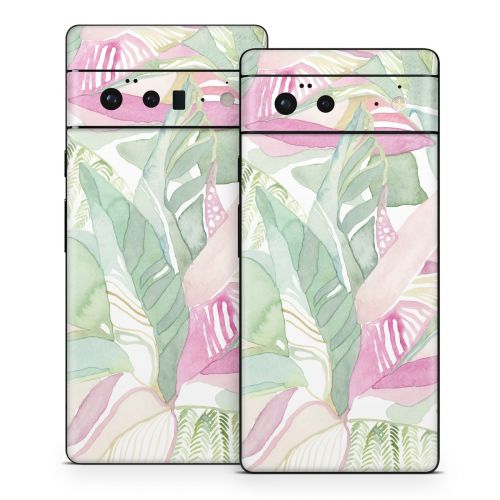 Tropical Leaves Google Pixel 6 Series Skin