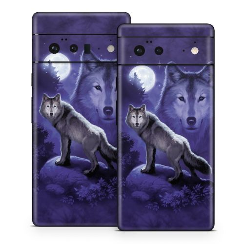 Wolf Google Pixel 6 Series Skin