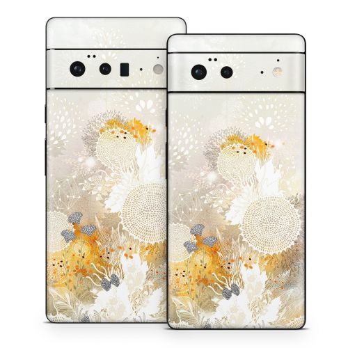 White Velvet Google Pixel 6 Series Skin