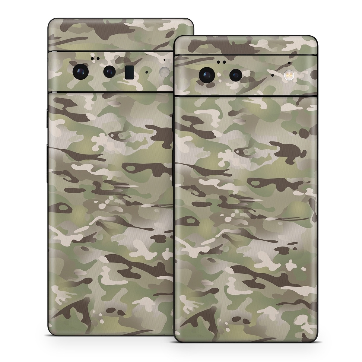 Google Pixel 6 Series Skin design of Military camouflage, Camouflage, Pattern, Clothing, Uniform, Design, Military uniform, Bed sheet, with gray, green, black, red colors