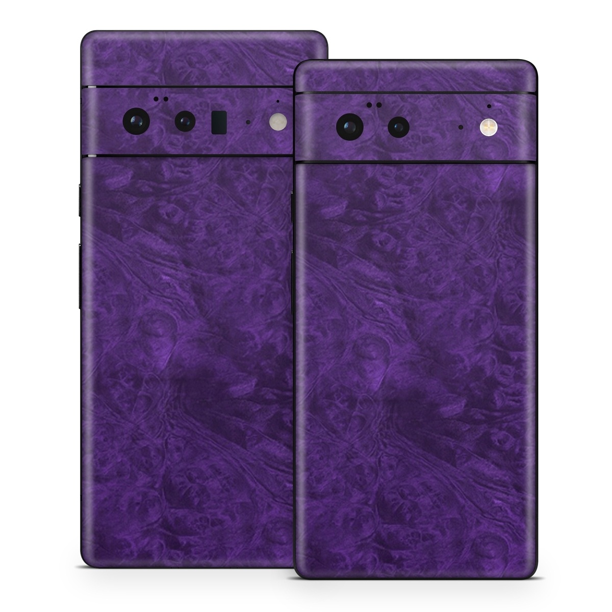 Google Pixel 6 Series Skin design of Violet, Purple, Lilac, Pattern, Magenta, Textile, Wallpaper, with black, blue colors