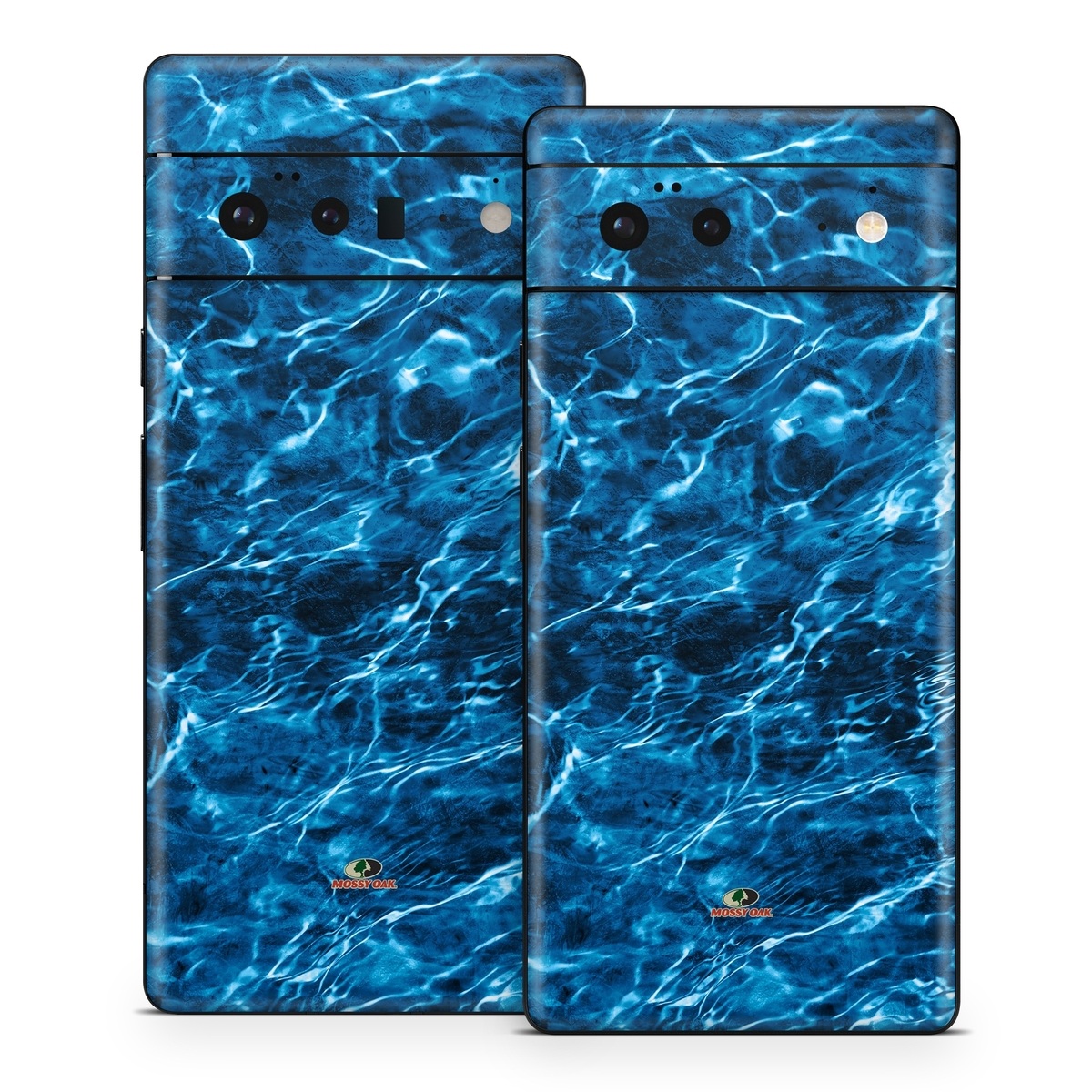 Google Pixel 6 Series Skin design of Blue, Water, Aqua, Turquoise, Azure, Electric blue, Sky, Pattern, Sea, Ocean, with blue, black colors