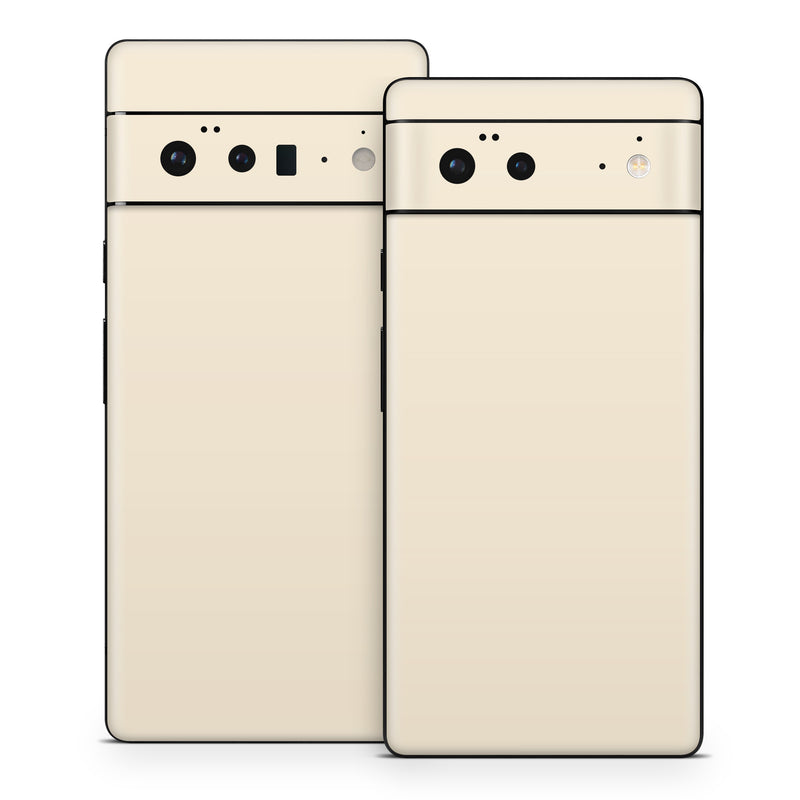 Google Pixel 6 Series Skin design of Brown, Beige, Pattern, Font, Peach, Event, Rectangle, Circle, Brand, with yellow colors