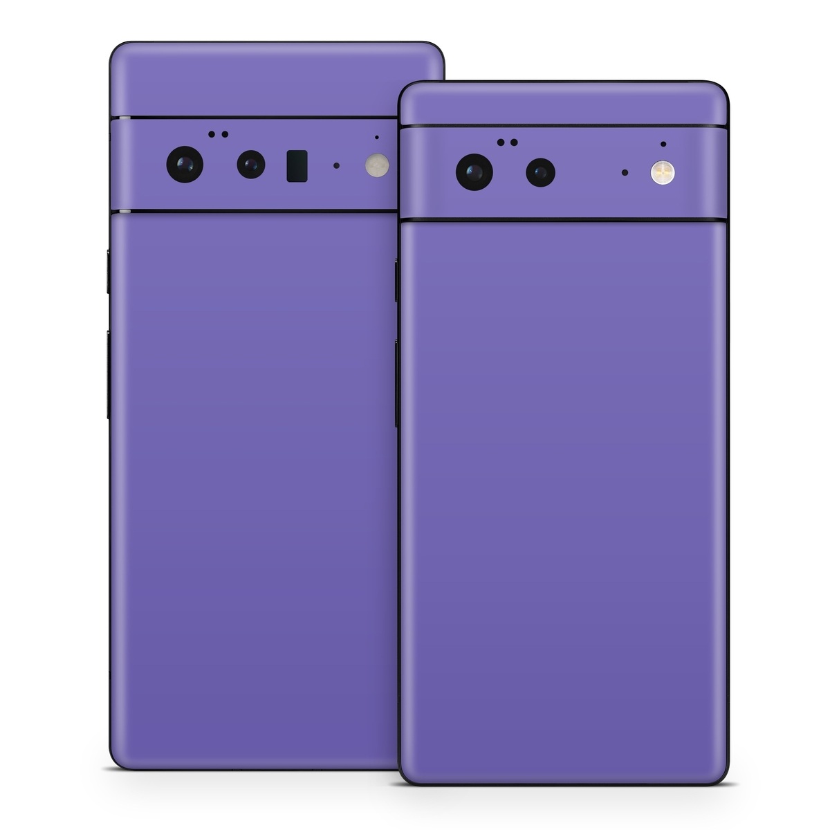 Google Pixel 6 Series Skin design of Blue, Violet, Sky, Purple, Daytime, Black, Lilac, Cobalt blue, Pink, Azure, with purple colors