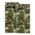 Digital Woodland Camo Google Pixel 7 Series Skin