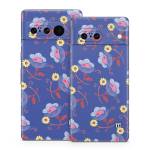 Purple Flowers Google Pixel 7 Series Skin