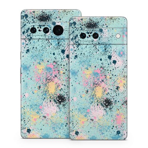Abstract Ink Splatter Google Pixel 7 Series Skin