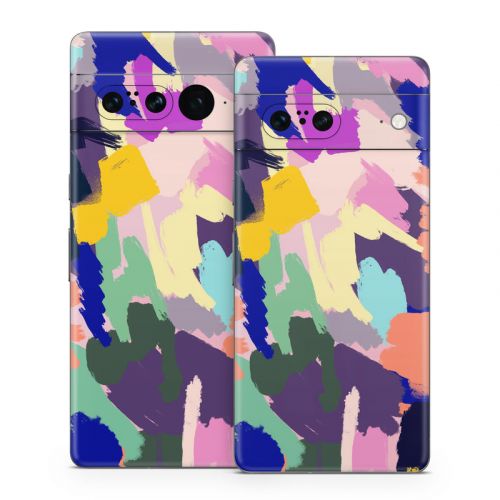 Abstract Scratches Google Pixel 7 Series Skin