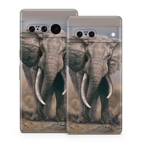 African Elephant Google Pixel 7 Series Skin