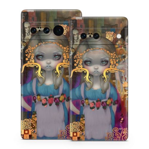 Alice in a Klimt Dream Google Pixel 7 Series Skin