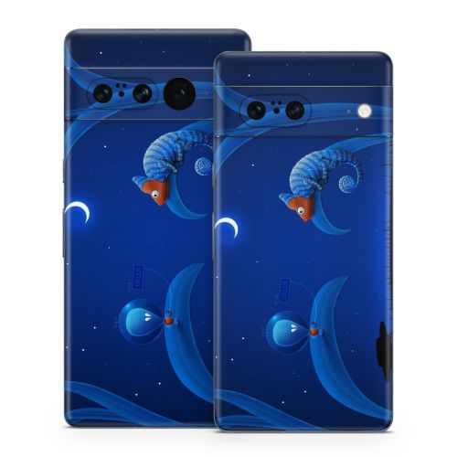 Alien and Chameleon Google Pixel 7 Series Skin
