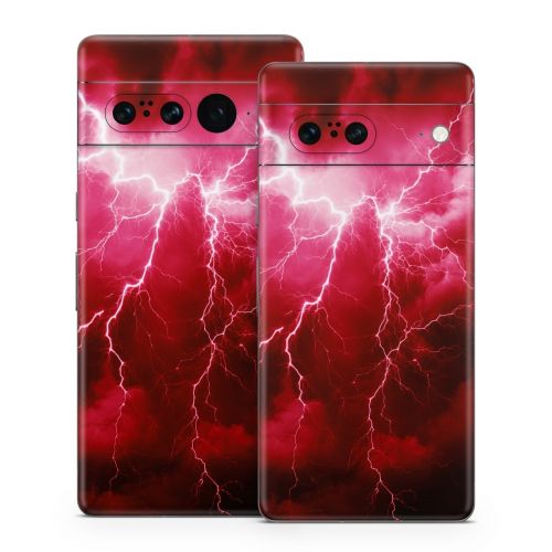 Apocalypse Red Google Pixel 7 Series Skin