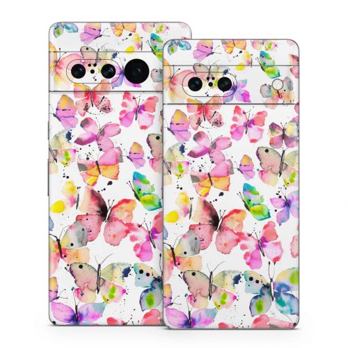 Artistic Butterflies Google Pixel 7 Series Skin