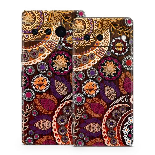 Autumn Mehndi Google Pixel 7 Series Skin