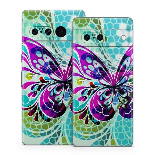 Butterfly Glass Google Pixel 7 Series Skin