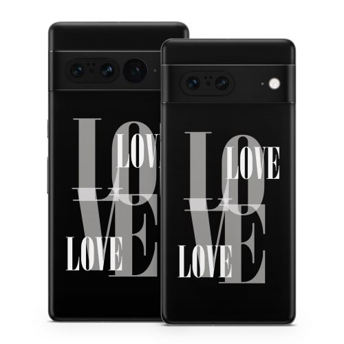 Black Love Google Pixel 7 Series Skin