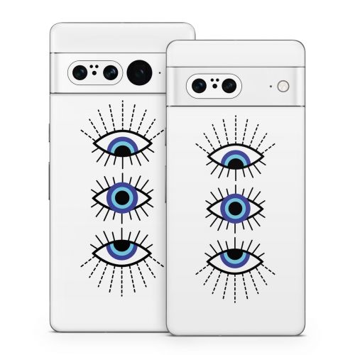 Blue Eyes Google Pixel 7 Series Skin