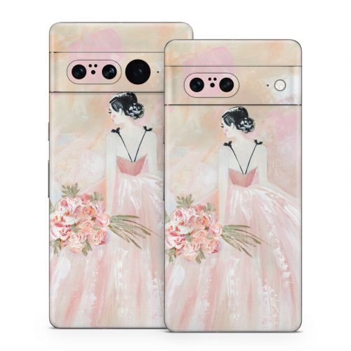 Blush Glam Girl Google Pixel 7 Series Skin