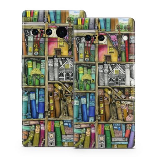 Bookshelf Google Pixel 7 Series Skin