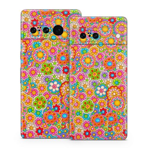 Bright Ditzy Google Pixel 7 Series Skin