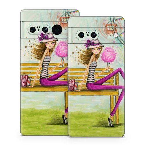 Carnival Cotton Candy Google Pixel 7 Series Skin