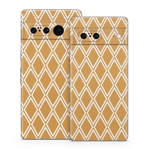Orange Checks Google Pixel 7 Series Skin