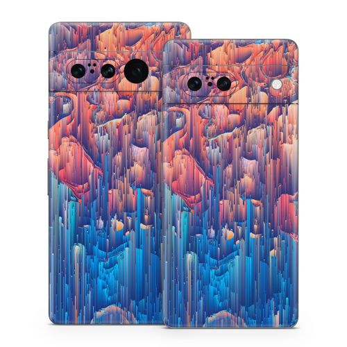 Cloud Glitch Google Pixel 7 Series Skin