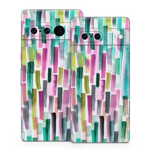 Colorful Brushstrokes Google Pixel 7 Series Skin